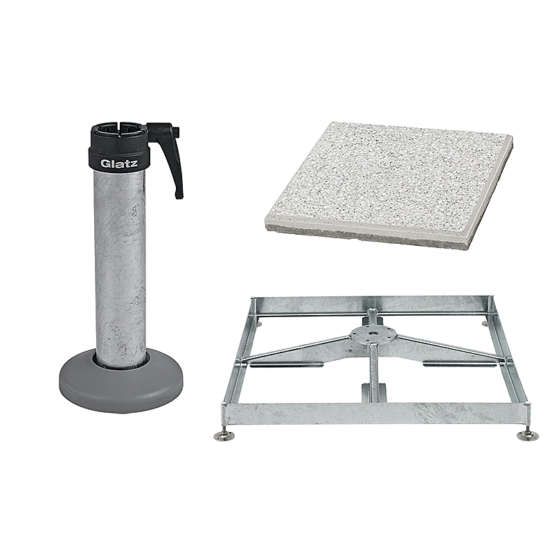 Flisesæt: Beton i granitlook