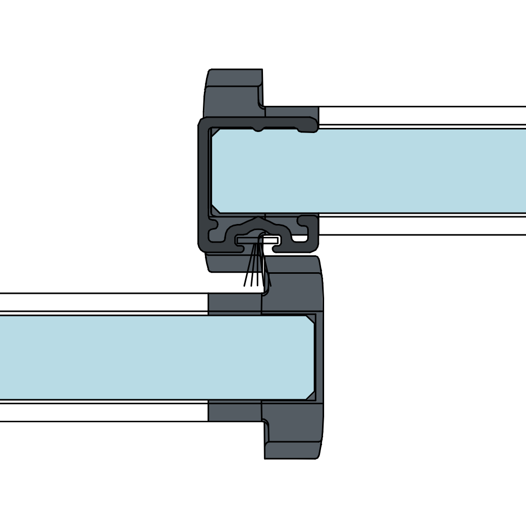 Vindlister: Inklusive - Aluminium